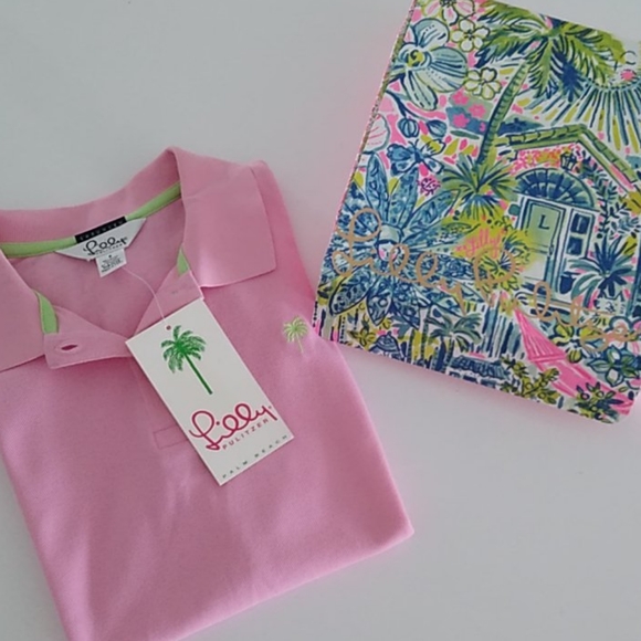 Lilly Pulitzer Tops - NWT Lilly Pulitzer Shrunken Pique Polo
